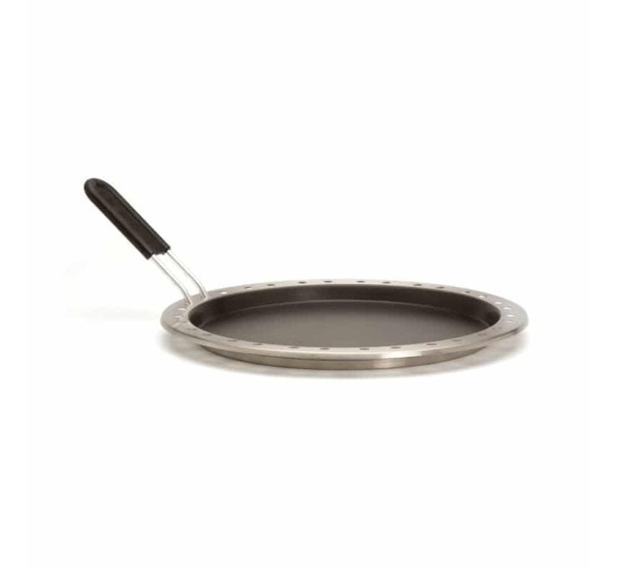 COBB Bakplaat met Extra Handvat 30 cm – Vlakke RVS Antiaanbakplaat CO-19