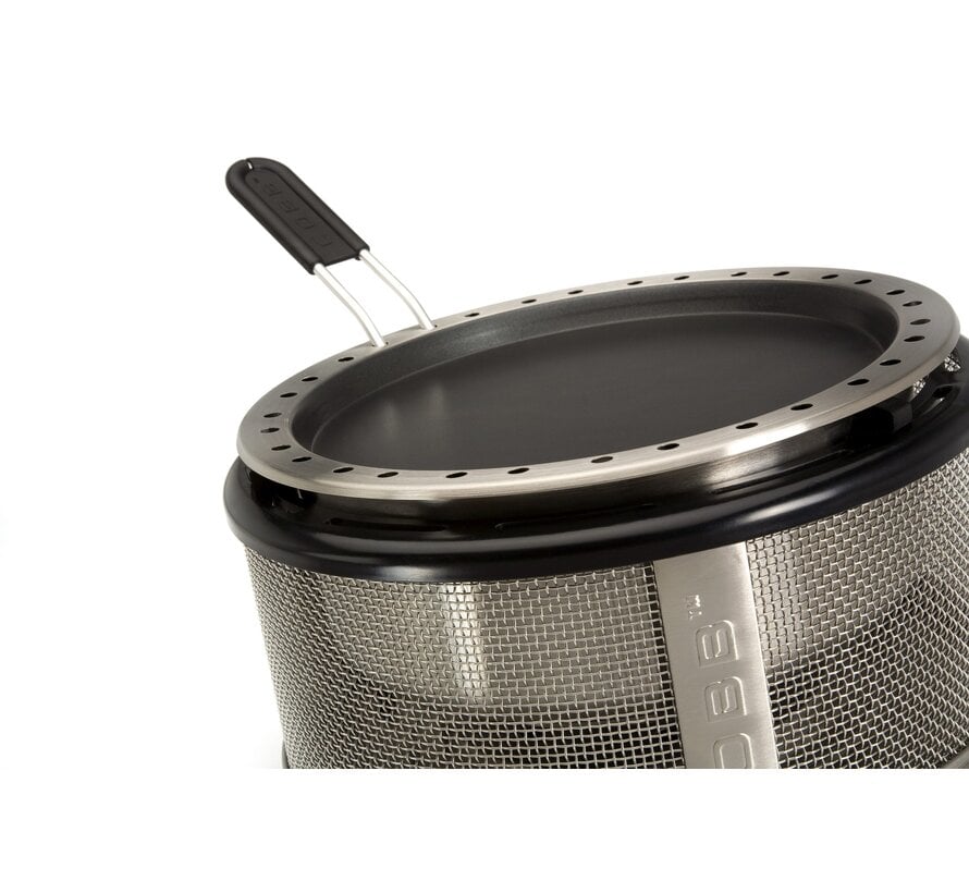 COBB Bakplaat met Extra Handvat 30 cm – Vlakke RVS Antiaanbakplaat CO-19