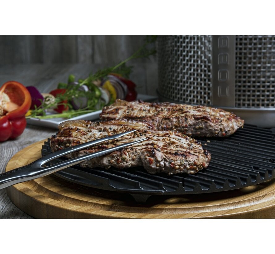 COBB Grillplaat+ 26 cm CO-418 – Geribbelde Aluminium Grillplaat
