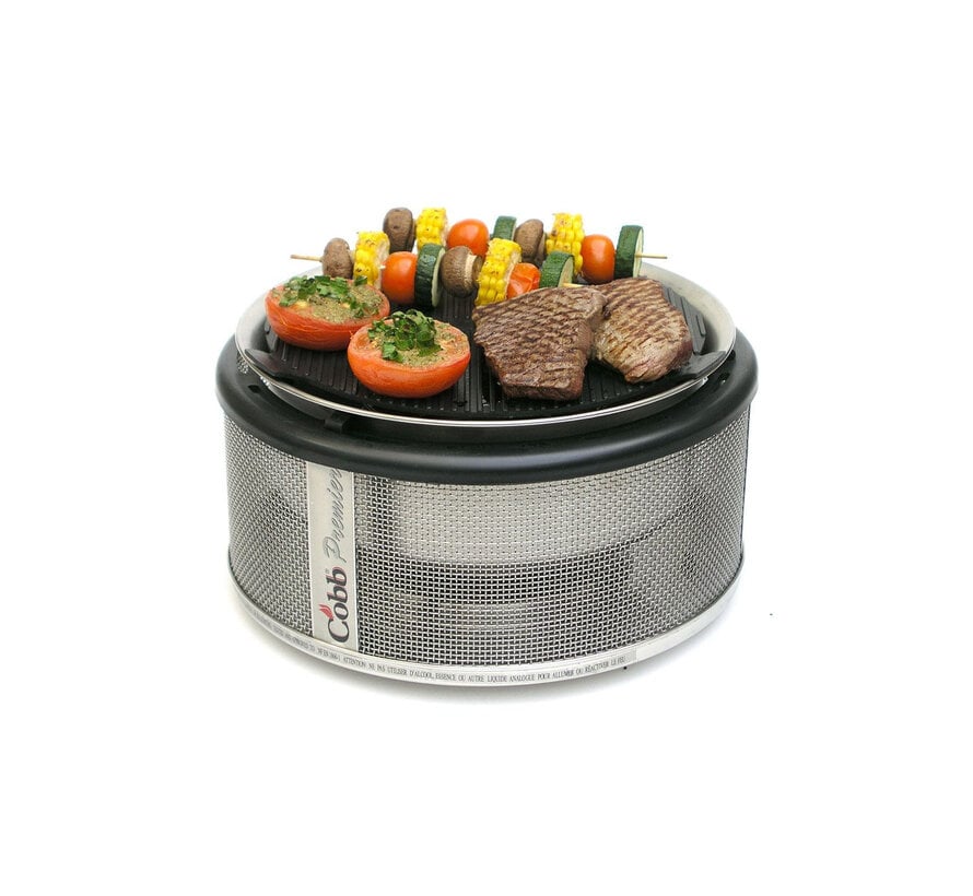 COBB Grillplaat+ 26 cm CO-418 – Geribbelde Aluminium Grillplaat