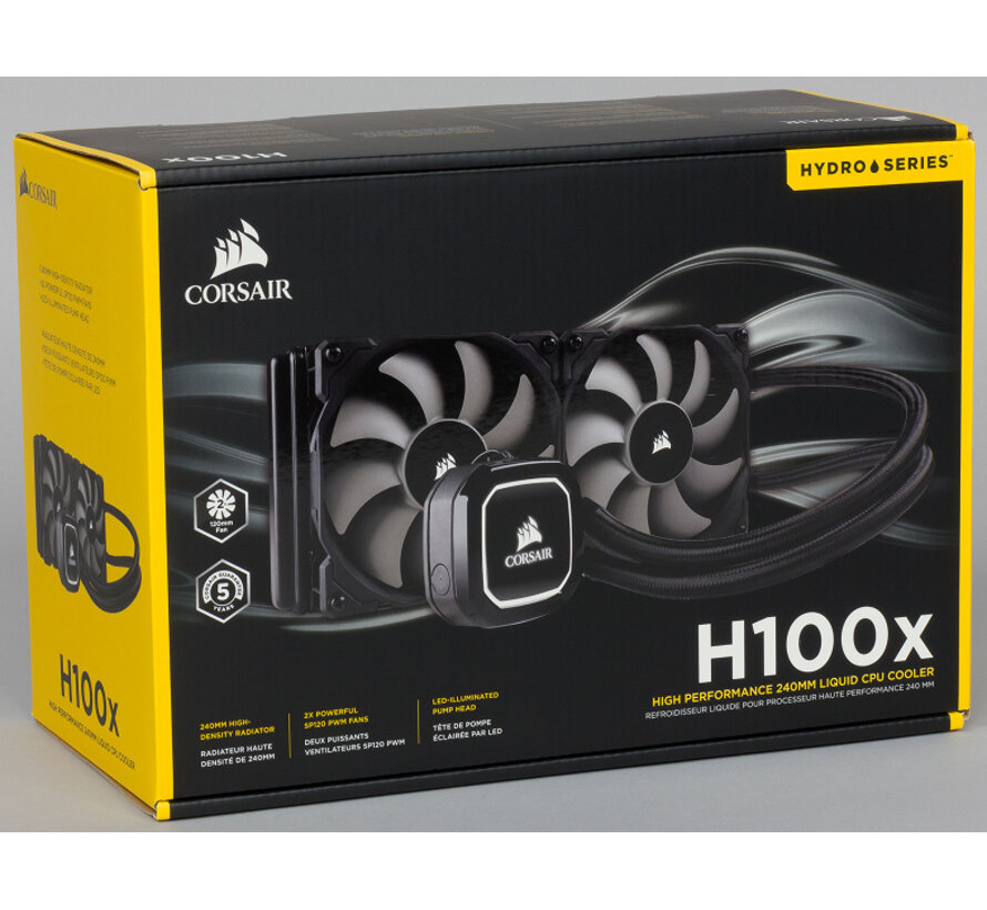 Corsair Hydro Series H100x 240mm AIO CPU-koeler