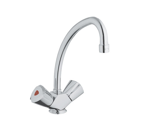 GROHE Costa L Tweeknops Keukenmengkraan – Chroom