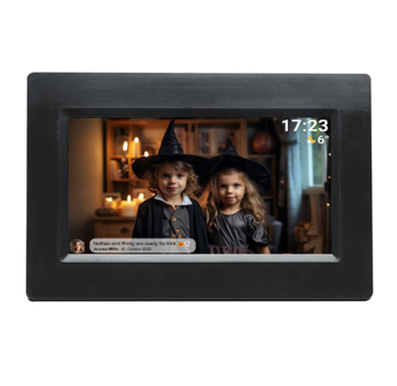 Denver Frameo PFF-710BLACK – 7 inch WiFi Fotolijst
