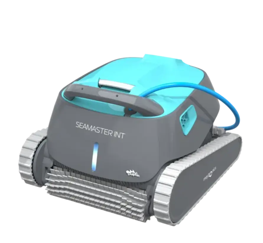 Maytronics Dolphin Seamaster INT Zwembadrobot – Bodem, Wanden en Waterlijn – WiFi – Caddy