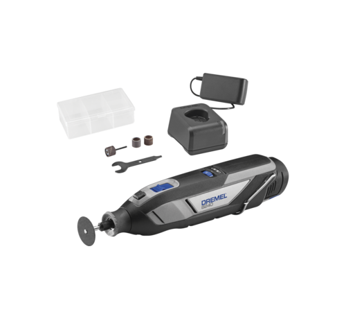Dremel 8240-5 Accu Multitool – 12 V 2,0 Ah – 5.000–35.000 rpm – 5 Accessoires