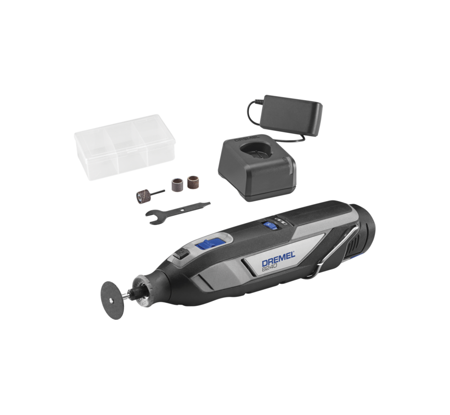 Dremel 8240-5 Accu Multitool – 12 V 2,0 Ah – 5.000–35.000 rpm – 5 Accessoires