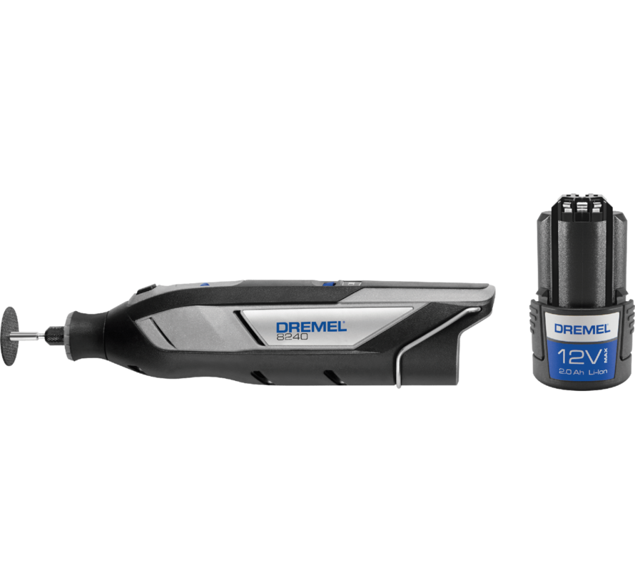 Dremel 8240-5 Accu Multitool – 12 V 2,0 Ah – 5.000–35.000 rpm – 5 Accessoires