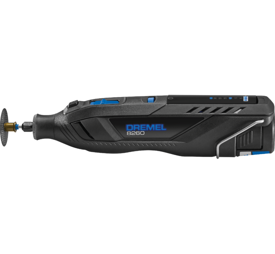 Dremel 8260-5 Brushless Accu Multitool – 12 V 3,0 Ah – Display – Bluetooth