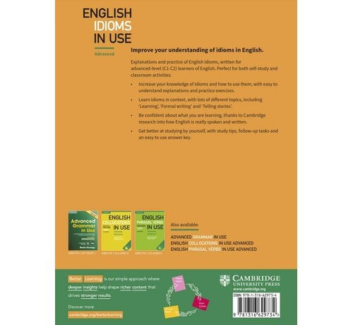 English Idioms in Use Advanced Book with Answers 2nd Edition
