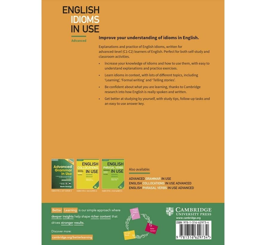 English Idioms in Use Advanced Book with Answers 2nd Edition