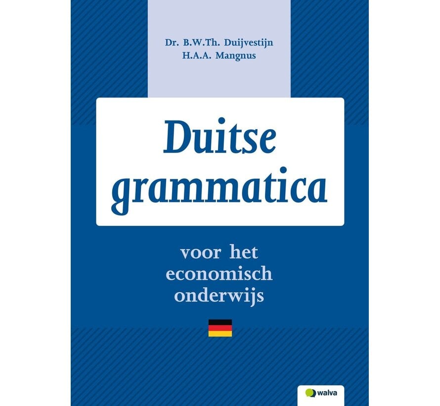 Duitse grammatica voor het economisch onderwijs – 4e druk