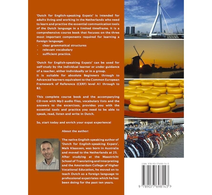 DUTCH for English-speaking Expats – Nederlands van A1 tot B2