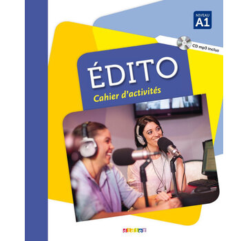 Édito A1 Cahier d'activités + CD MP3 – Editie 2016
