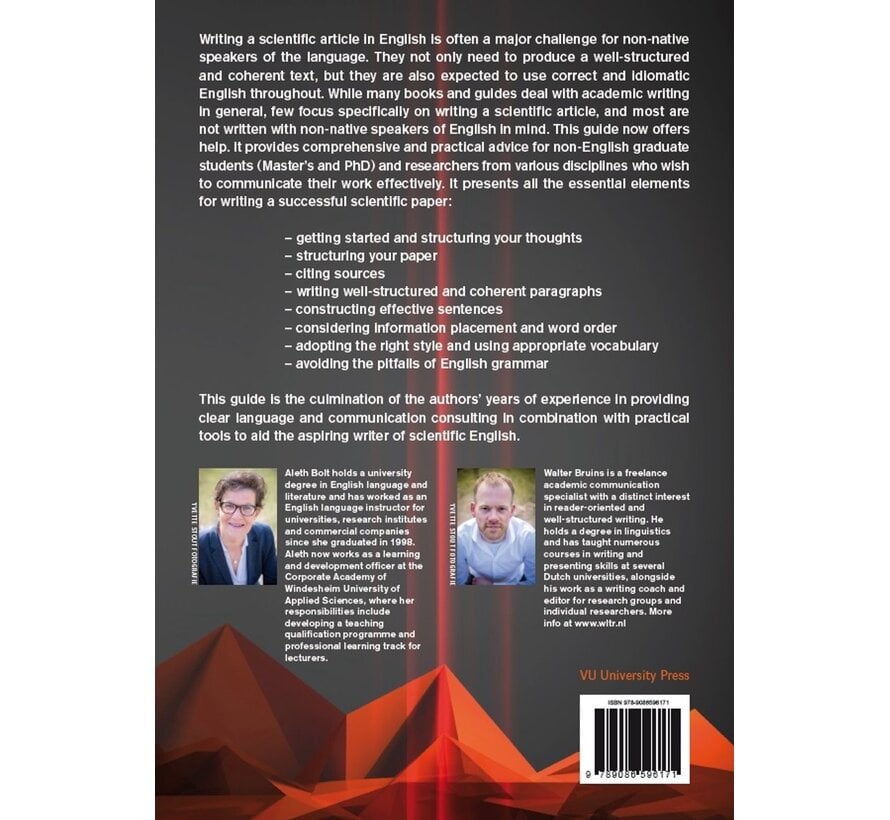 Effective Scientific Writing – Advanced Learner's Guide