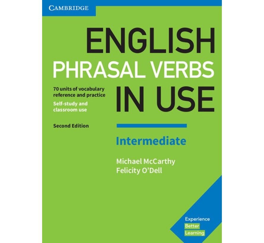 English Phrasal Verbs in Use Intermediate Book with Answers 2nd Edition