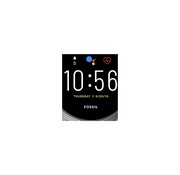 Fossil Gen 5 Carlyle HR FTW4024 Smartwatch – Smoke RVS 44 mm