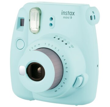 Fujifilm Instax Mini 9 Ice Blue – Instantcamera met Selfiespiegel