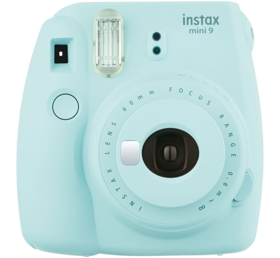 Fujifilm Instax Mini 9 Ice Blue – Instantcamera met Selfiespiegel