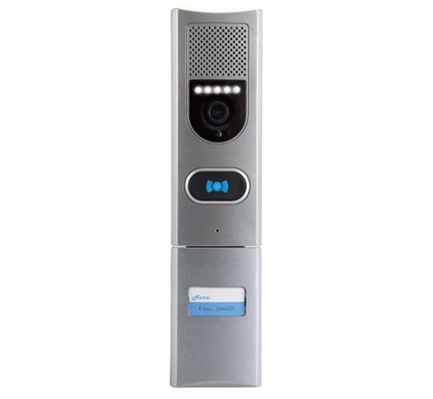 Fysic FDC-250 Draadloze Videodeurbel – 3,5-inch Binnenmonitor