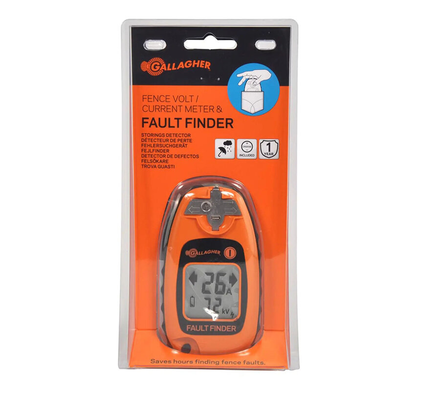 Gallagher Fault Finder 509051 – Volt- en Stroommeter voor Schrikdraad