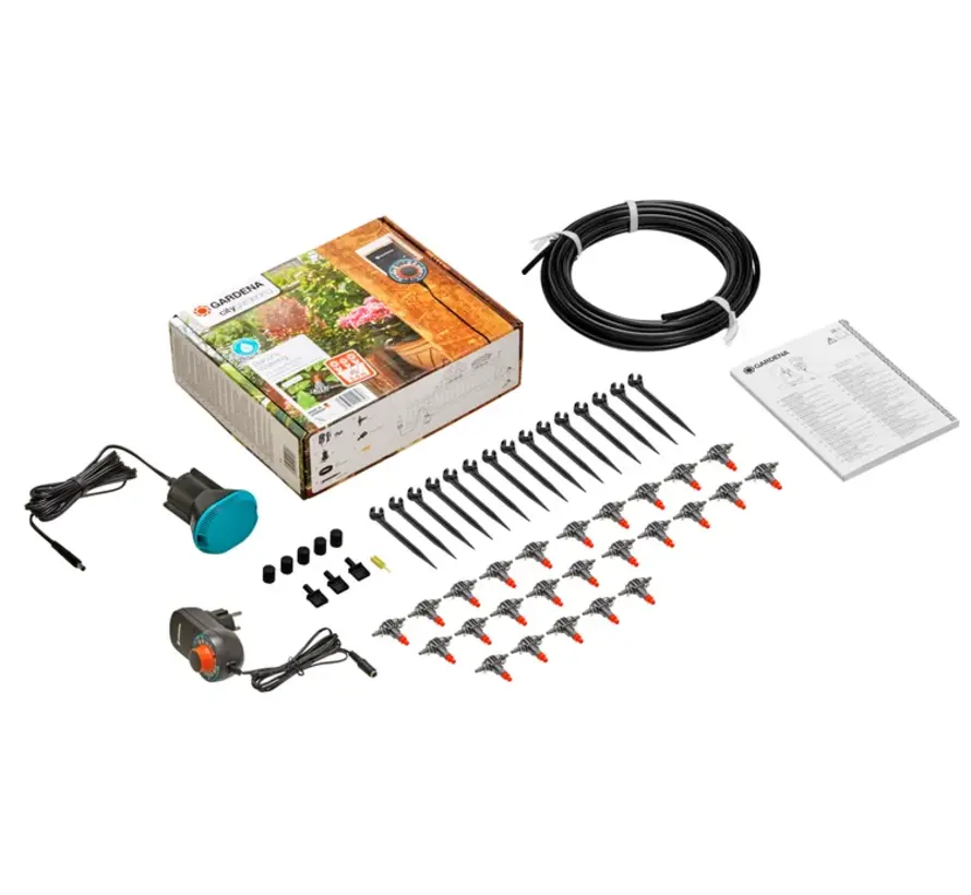 GARDENA Automatische Bloembakbesproeiing Set – Tot 6 m