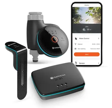 GARDENA smart Sensor Control Set – Water Control + Gateway