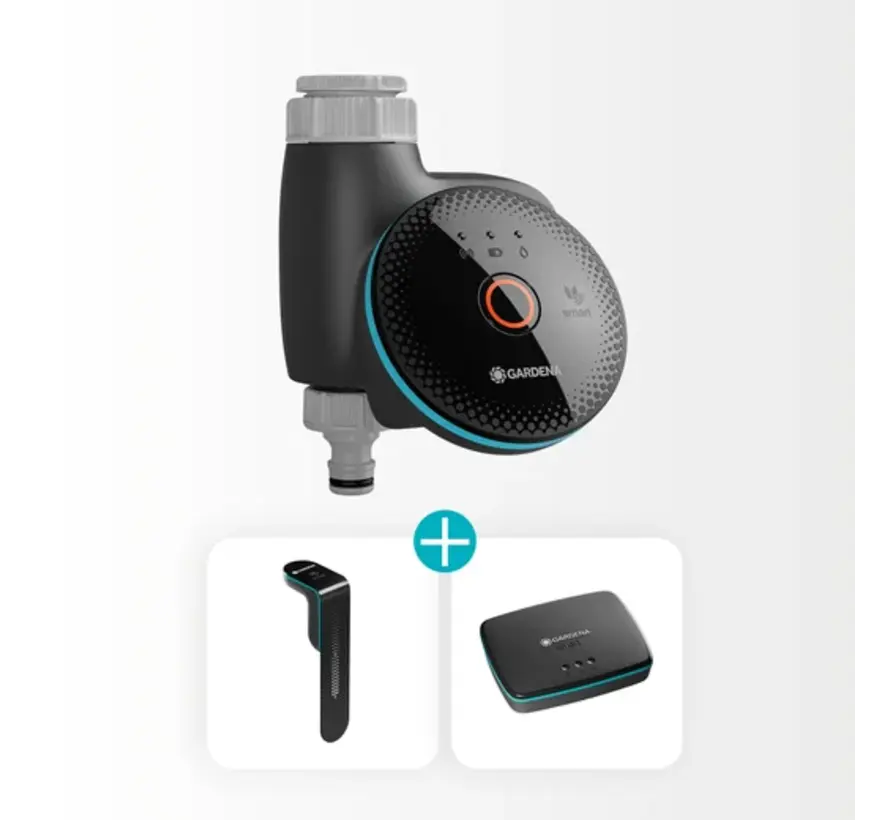 GARDENA smart Sensor Control Set – Water Control + Gateway