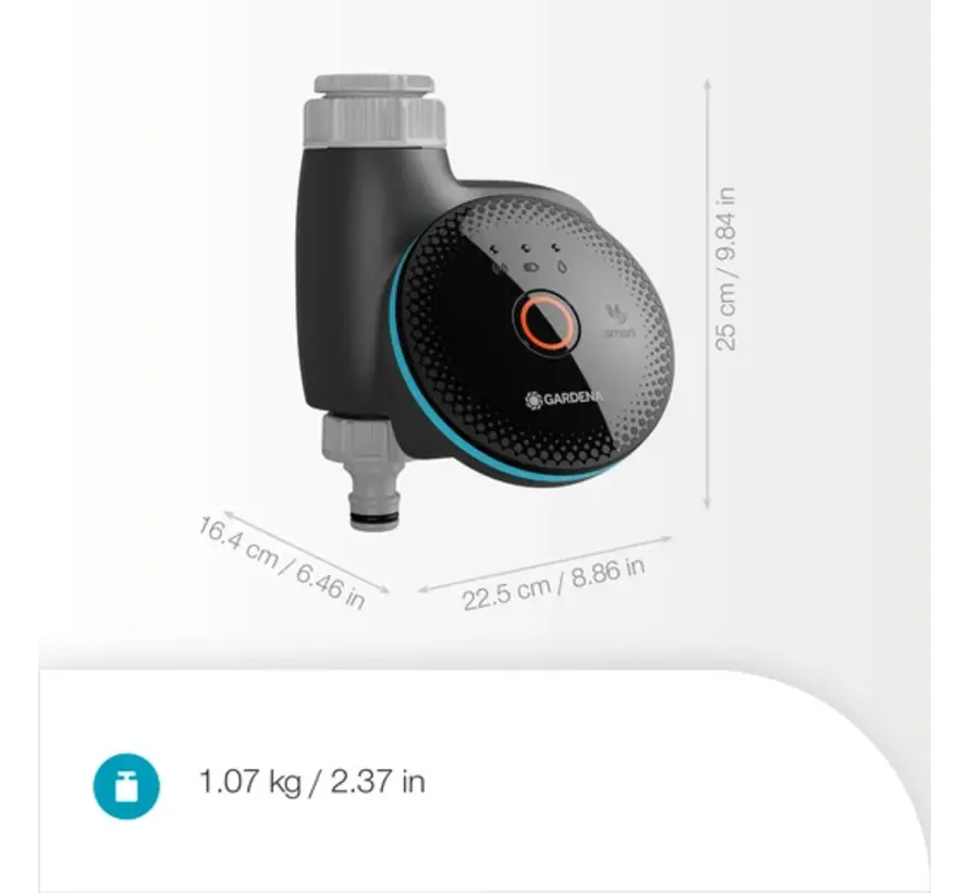 GARDENA smart Sensor Control Set – Water Control + Gateway