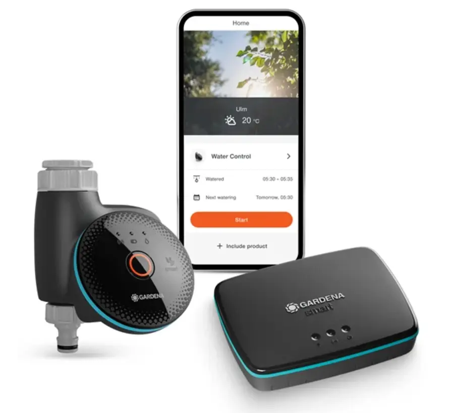 GARDENA smart Water Control Set – Appgestuurde Kraancomputer
