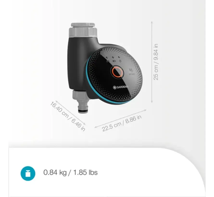 GARDENA smart Water Control Set – Appgestuurde Kraancomputer