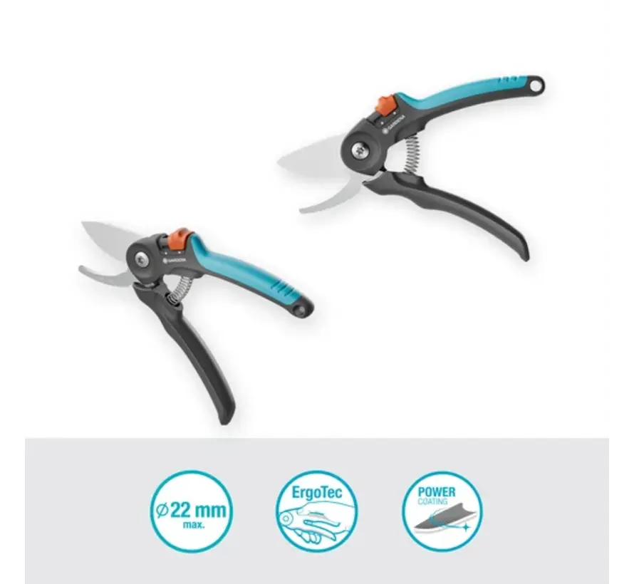 GARDENA PremiumCut Fresh Wood Snoeischaar – 22 mm