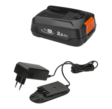 GARDENA P4A Starter Kit 18V/2,0Ah – PBA Accu + AL 1810 CV