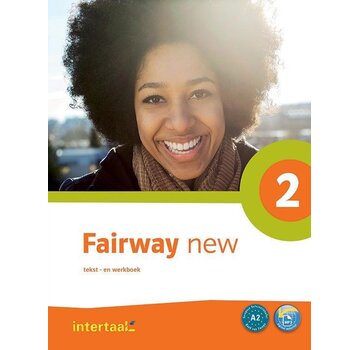 Fairway New 2 Tekst-/Werkboek A2 + Intertaal Augmented