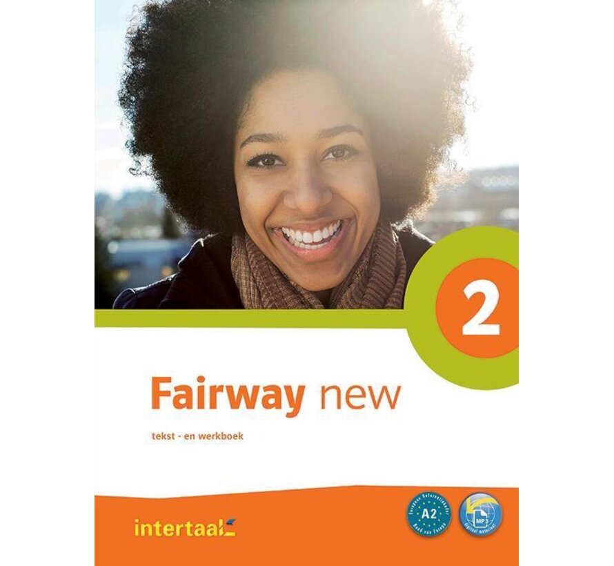 Fairway New 2 Tekst-/Werkboek A2 + Intertaal Augmented