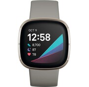 Fitbit Sense Sage Grey/Silver – Gezondheids-smartwatch