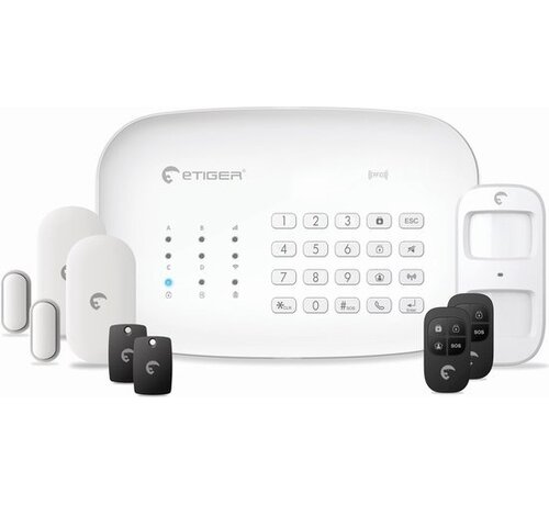 eTiger S5 SIM Wi-Fi Secual – draadloos GSM/Wi-Fi alarmsysteem