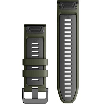 Garmin QuickFit 26 mm Siliconen Horlogeband Moss/Graphite