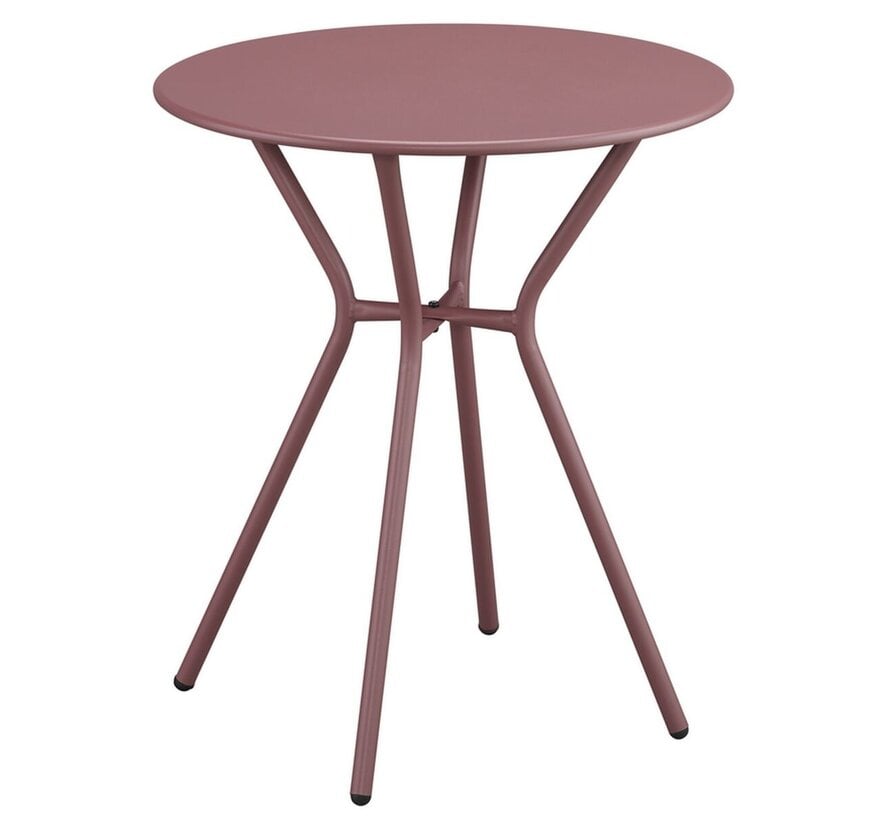 Frida Ronde Gartentafel Ø60 cm Rood Staal