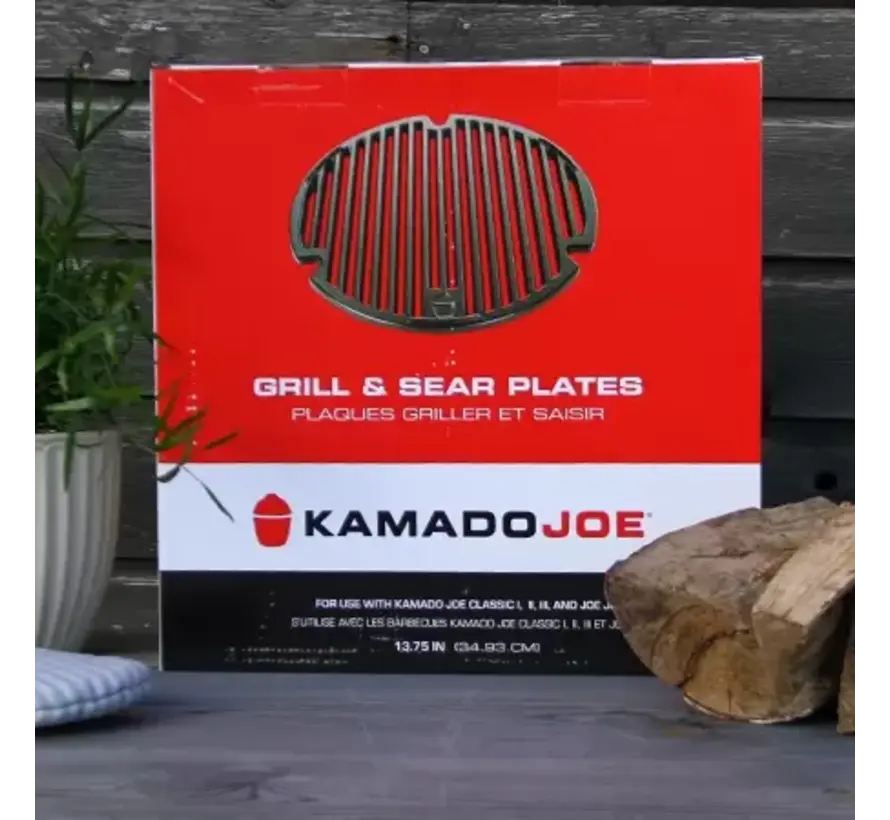 Kamado Joe Gietijzeren Sear Plate voor Joe Jr en Classic Joe