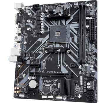 Gigabyte B450M H Micro-ATX Moederbord AM4