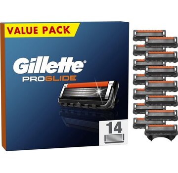 Gillette ProGlide Navulmesjes – 14 Stuks