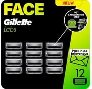 GilletteLabs Universele Navulmesjes – 12 Stuks
