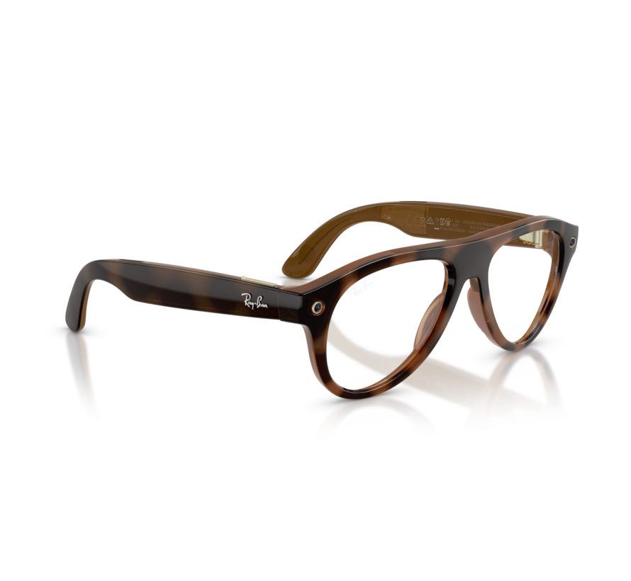 Ray-Ban Meta Gen 3 Aviator AI-bril RW4016 – Havana/Transitions Brown