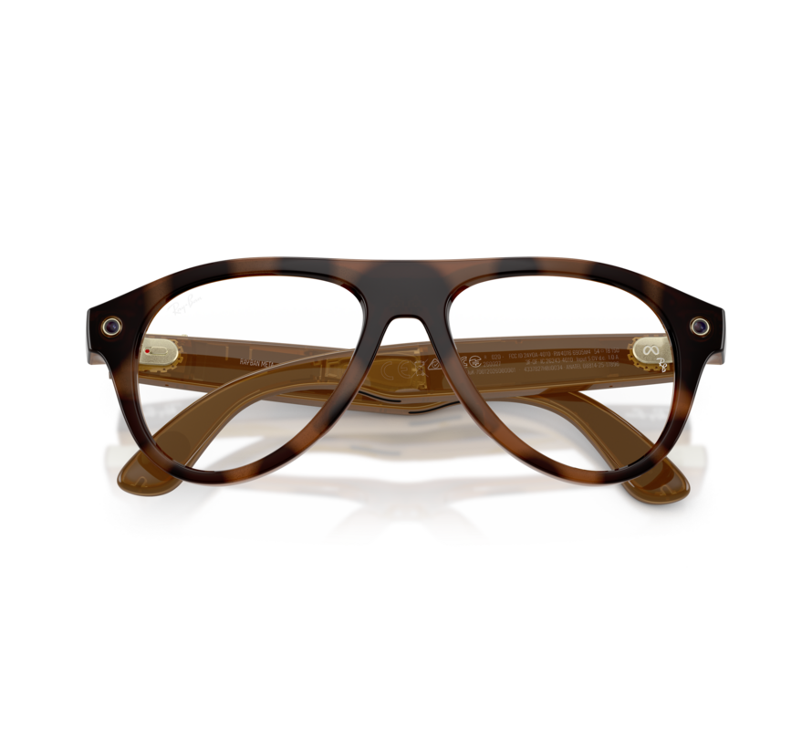 Ray-Ban Meta Gen 3 Aviator AI-bril RW4016 – Havana/Transitions Brown