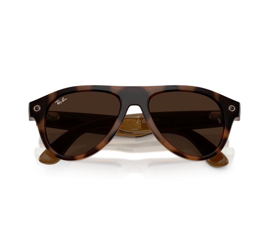 Ray-Ban Meta Gen 3 Aviator AI-bril RW4016 – Havana/Transitions Brown