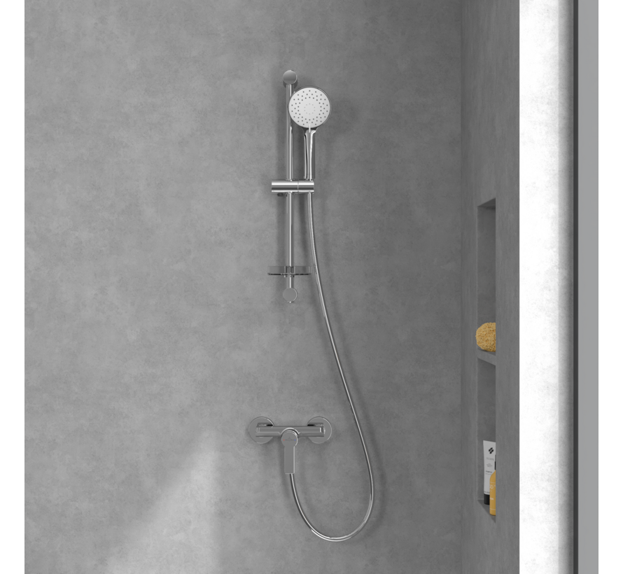 Villeroy & Boch Architectura douchemengkraan chroom 150 mm TVS10300100061