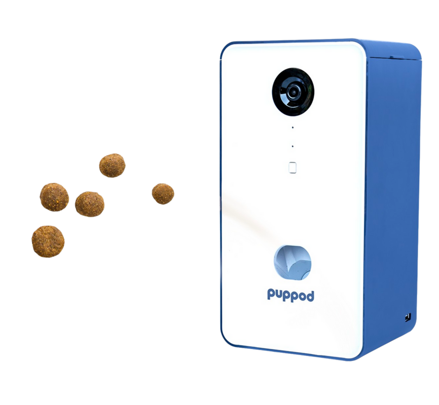 PupPod Rocker & Feeder interactieve hondentrainer met 1080p-camera