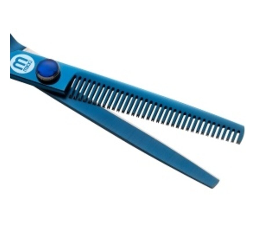 Mikki Doodles Single Thinner effileerschaar 6,5 inch blauw