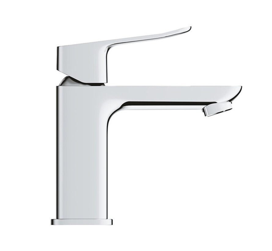 GROHE Dice wastafelkraan S-Size chroom met push-open waste 1018570000