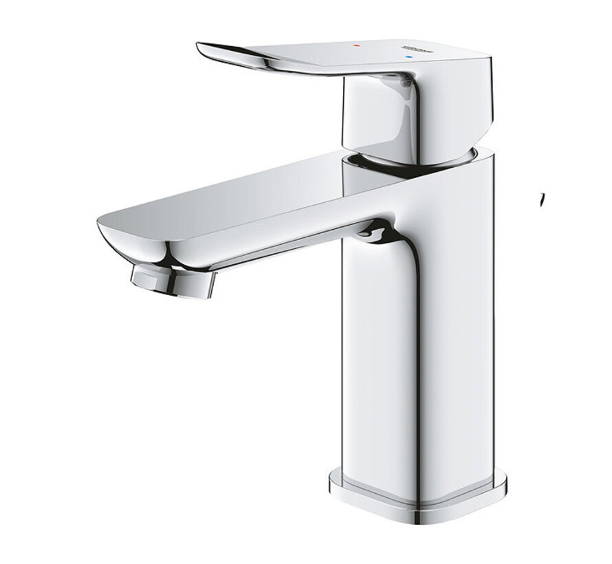 GROHE Dice wastafelkraan S-Size chroom met push-open waste 1018570000